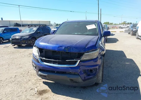 2015 Chevrolet Colorado Lt из США, поврежденный, VIN 1GCGSBE37F1189112